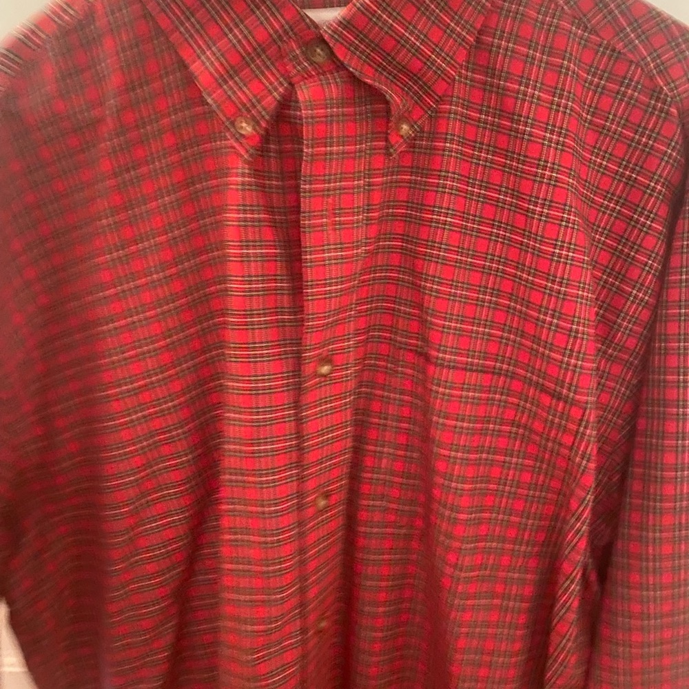 Brooks Brothers Red Casual Button Down Shirt